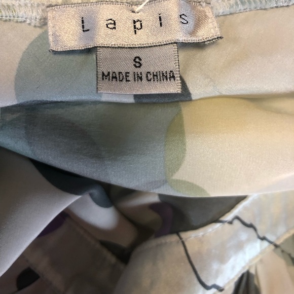 LAPIS BLOUSE SILK SMALL - Picture 7 of 7